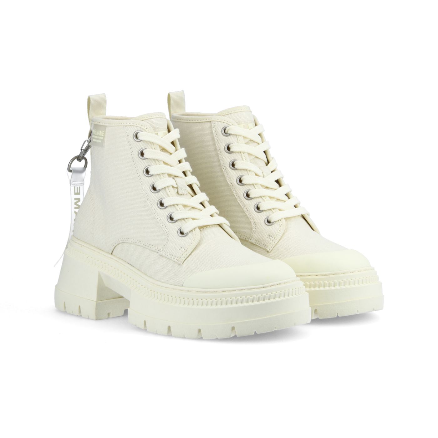 STRONG BOOTS - CANVAS RECYCLED* - IVORY SOLE IVORY